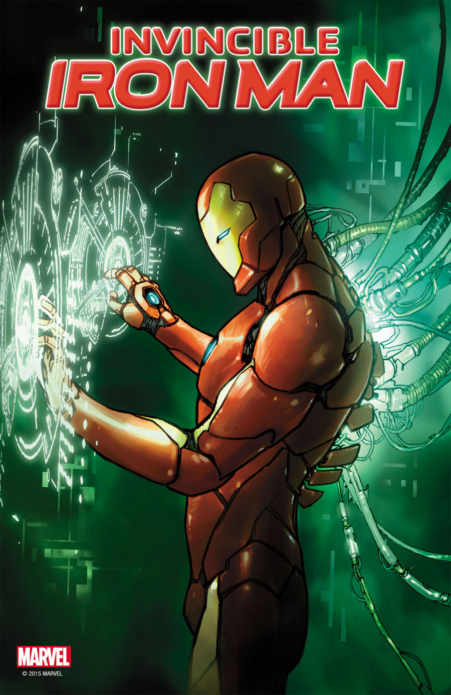 Invincible Iron Man #1, variant cover di Sara Pichelli