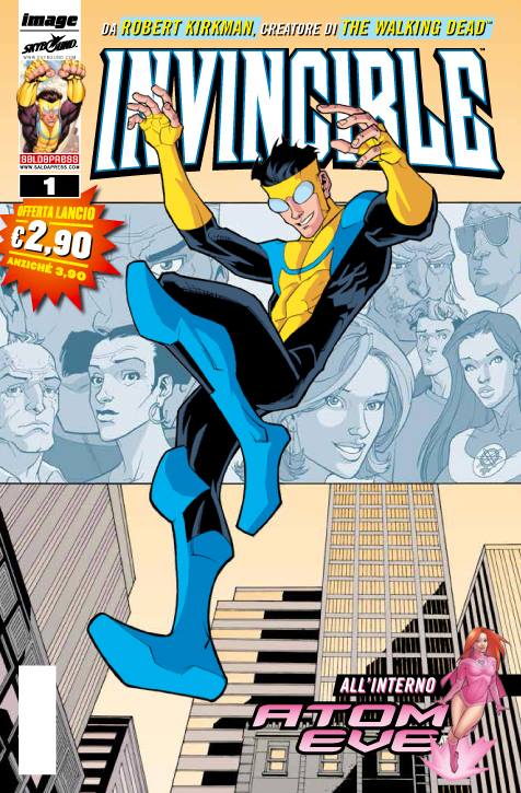 Invincible 1 cover