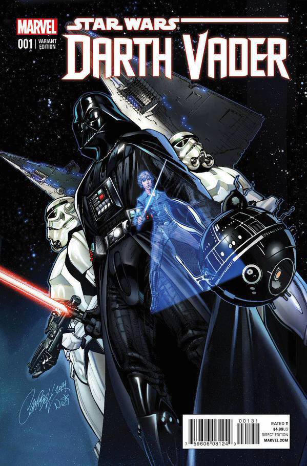 Darth Vader #1, variant cover di .J Scott Campbell