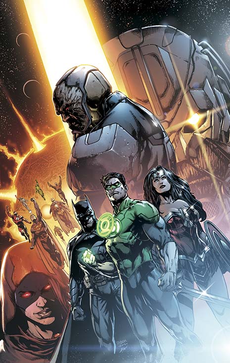 Justice League #41, copertina di Jason Fabok