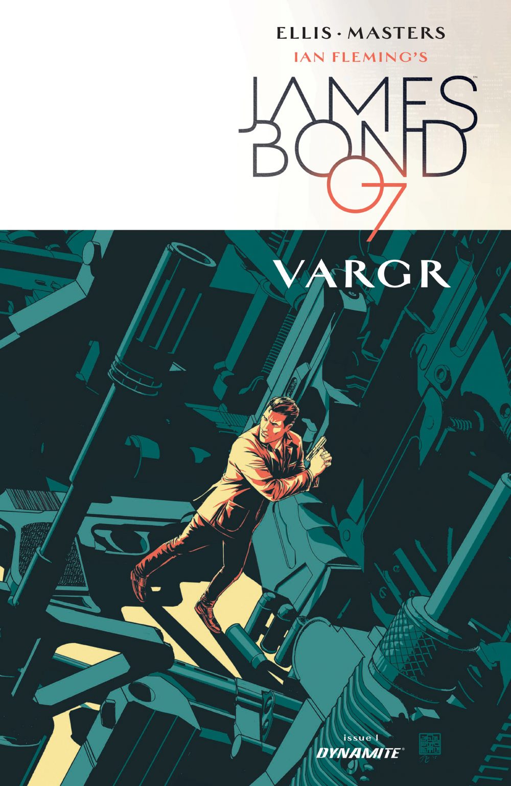 James Bond - Vargr #1, variant cover di Jason Masters