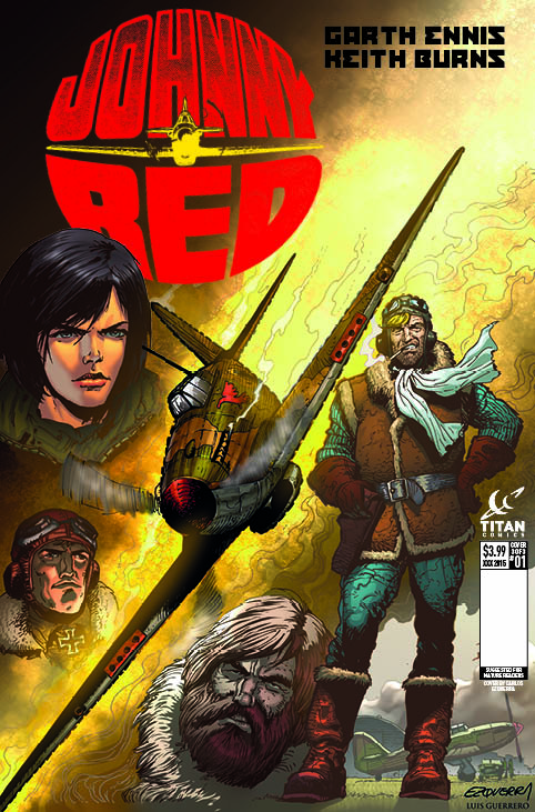 Johnny Red, copertina di Keith Burns