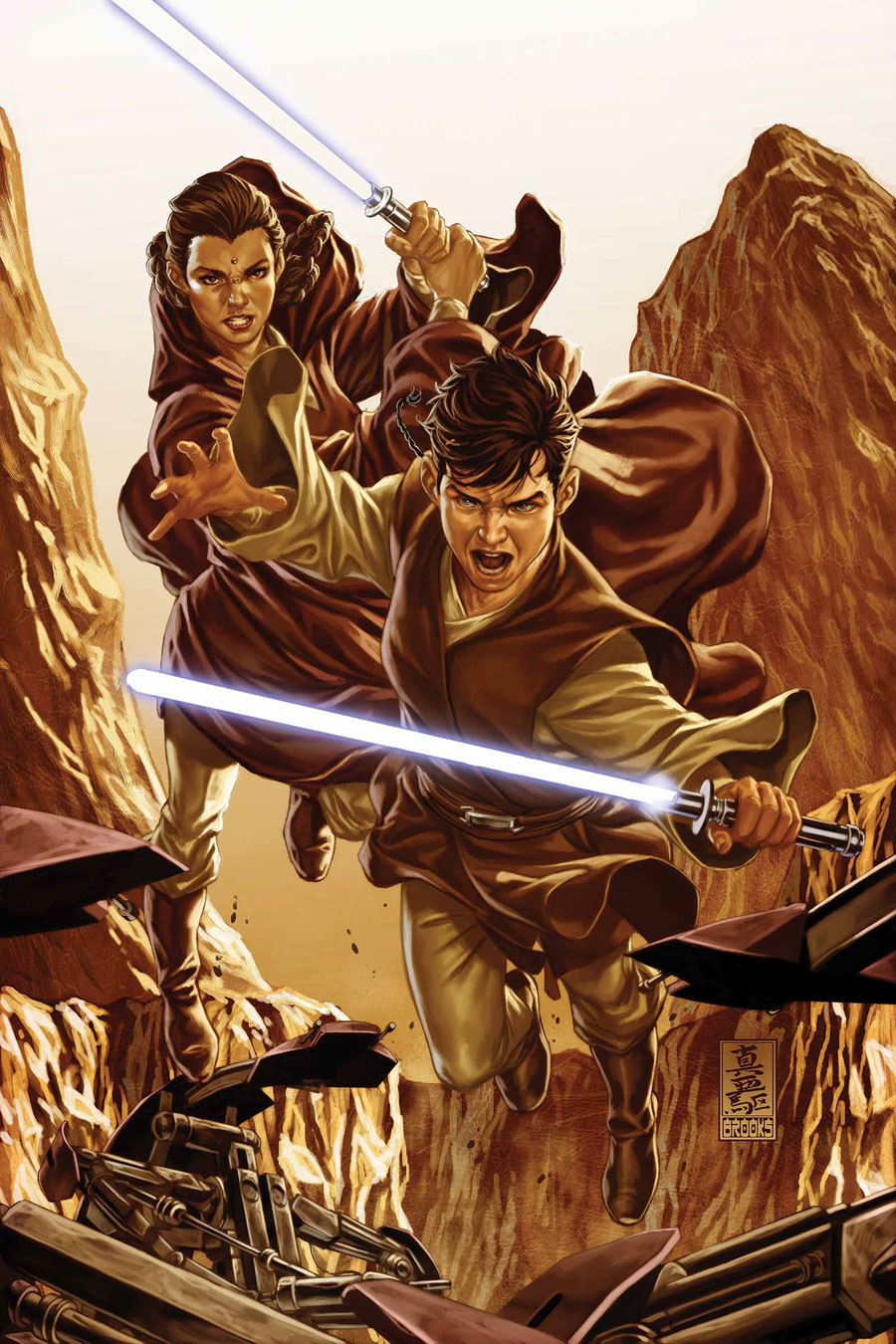 Kanan #10, copertina di Mark Brooks