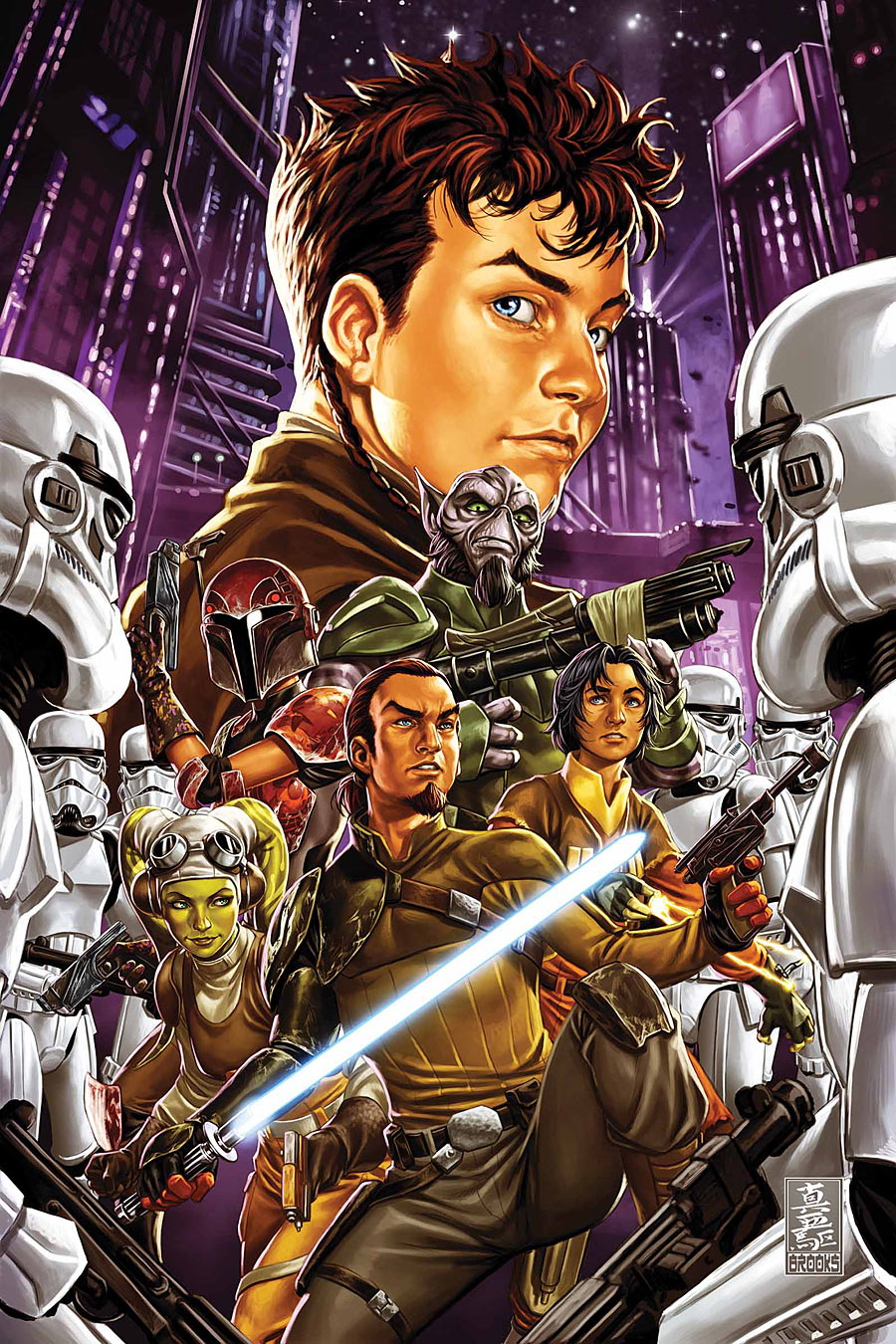 Kanan #12, copertina di Mark Brooks