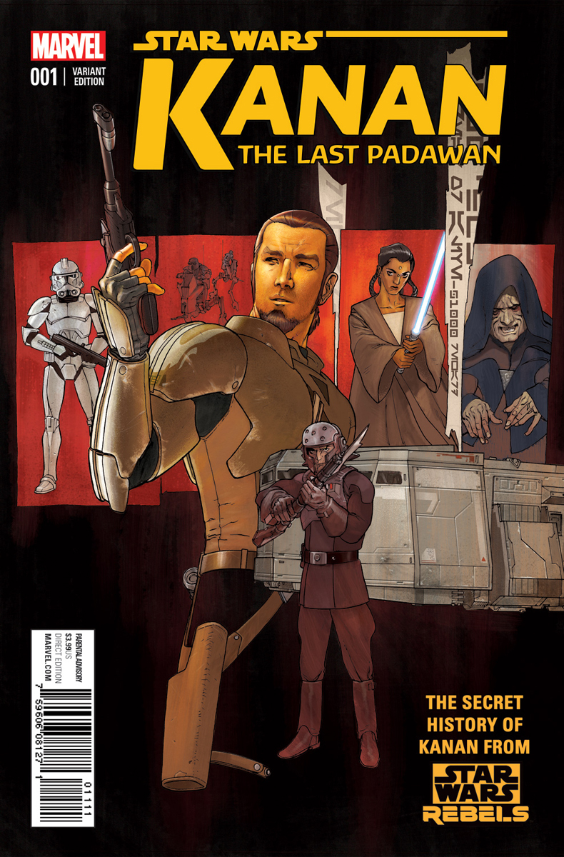 Kanan: The Last Padawan #1, variant cover di Kilian Punkett