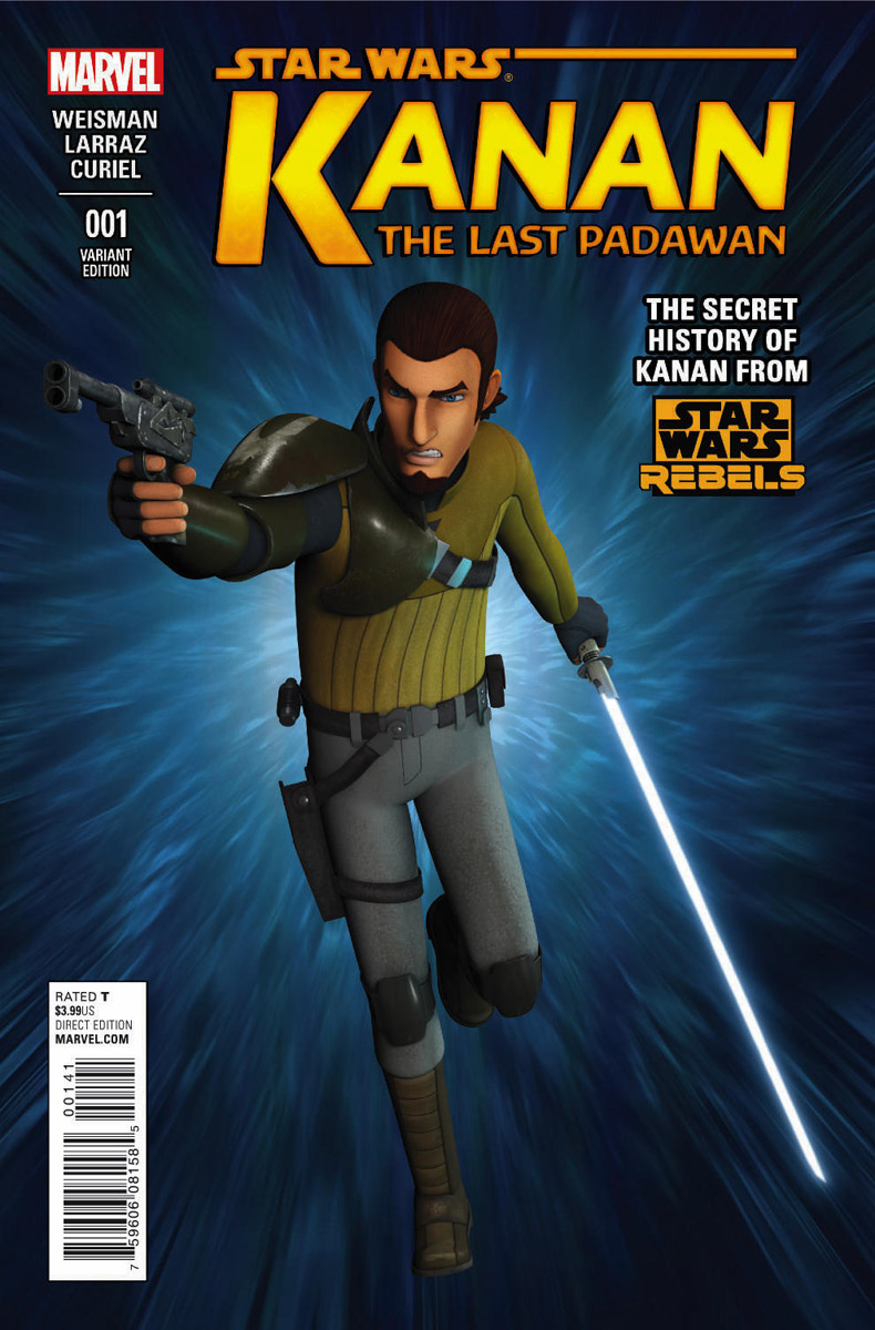 Kanan: The Last Padawan #1, Rebels Variant Cover