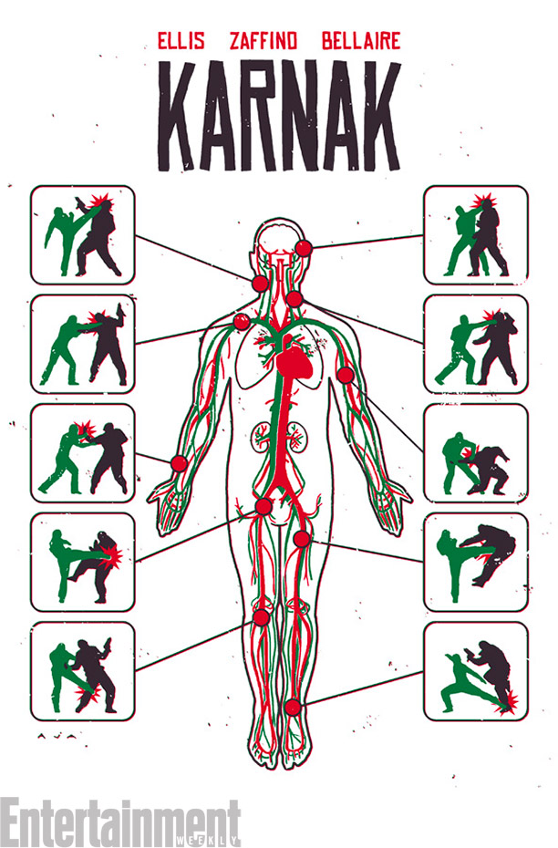 Karnak #1, copertina di David Aja