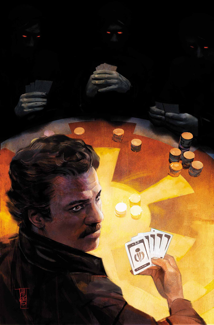 Lando #5, copertina di Alex Maleev