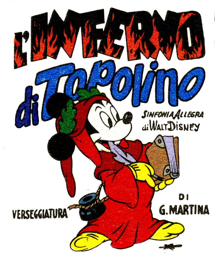 L'Inferno di Topolino (1949) disegni di Guido Martina