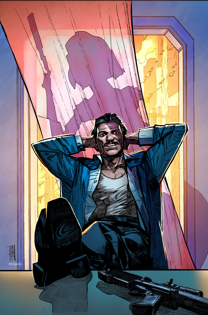 Lando #1, copertina di Alex Maleev