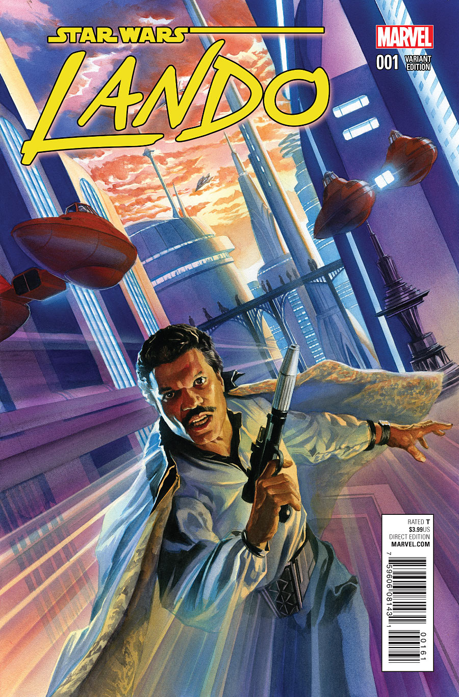 Lando #1, variant cover di Alex Ross