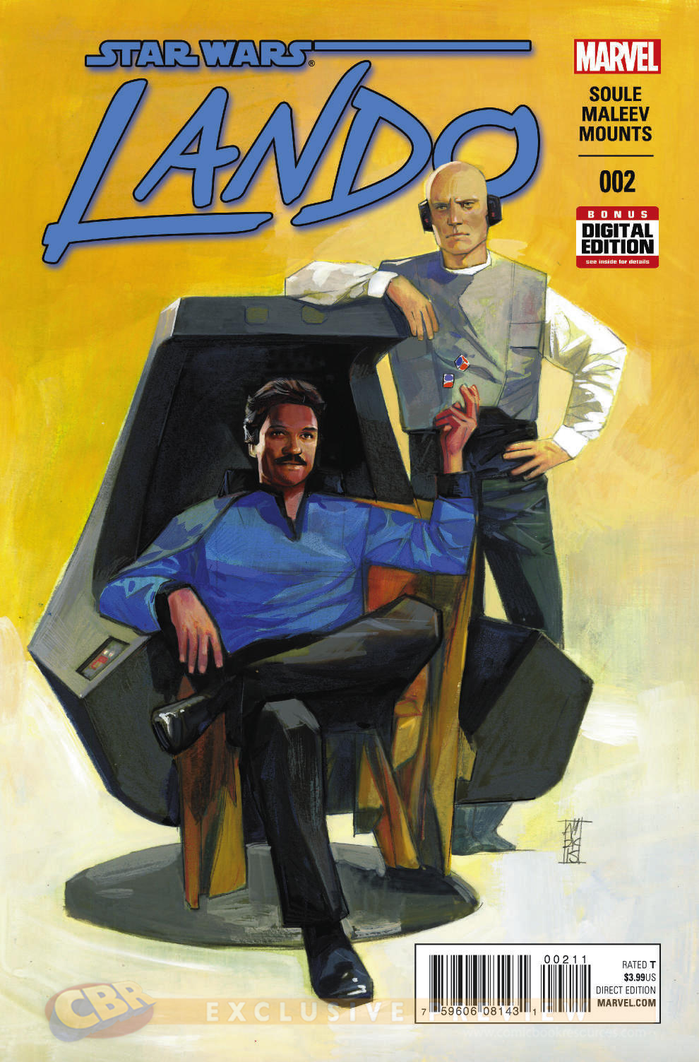 Lando #2, copertina di Alex Maleev