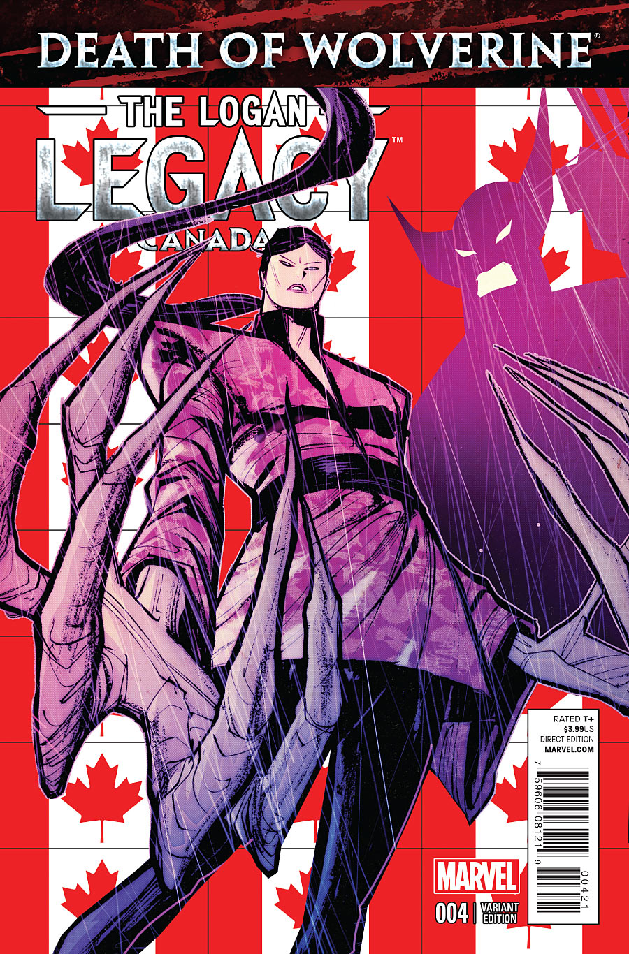 Logan Legacy Deathstrike Cover