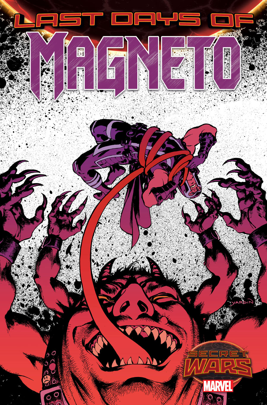 Magneto #19, copertina di David Yardin