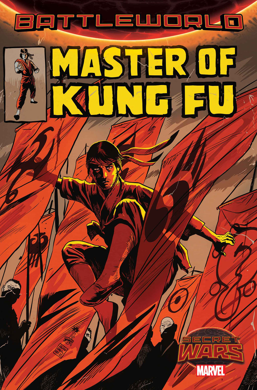 Master of Kung Fu #3, copertina di Francesco Francavilla