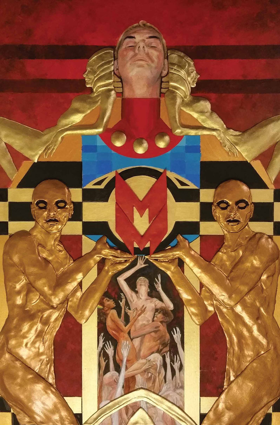 Miracleman by Gaiman & Buckingham #1, copertina di Mark Buckingham