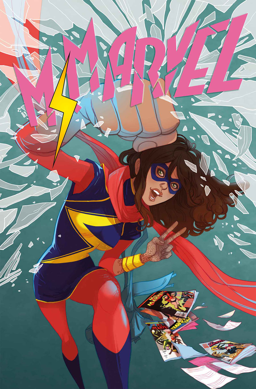 Ms. Marvel #13, copertina di Marguerite Savage