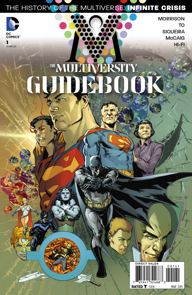 The Multiversity Guidebook #1, cover