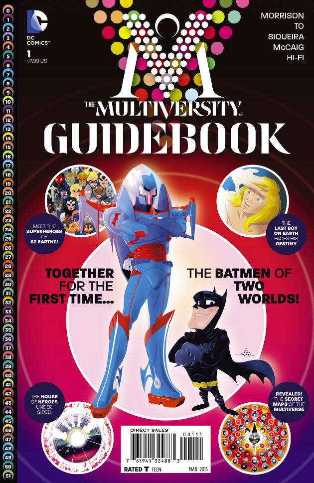 The Multiversity Guidebook #1, variant cover