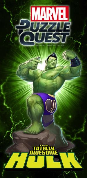 Marvel Puzzle Quest Totally Awesome Hulk