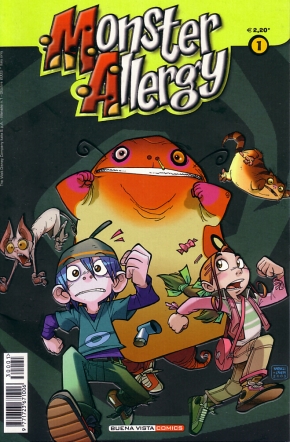 Monter Allergy #1, copertina di Barbucci e Canepa