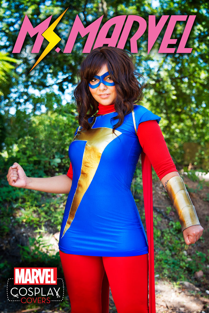 Ms. Marvel #1, cosplay variant cover