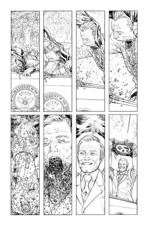 Multiversity: Pax Americana - disegni di Frank Quitely