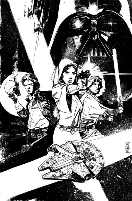 Star Wars #1, variant cover di Alex Maleev