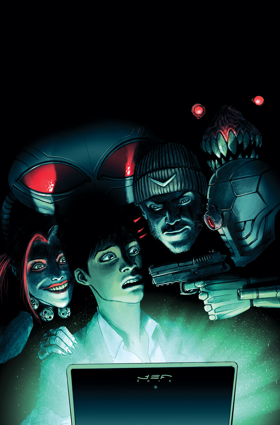 New Suicide Squad #17, copertina di Juan Ferreyra