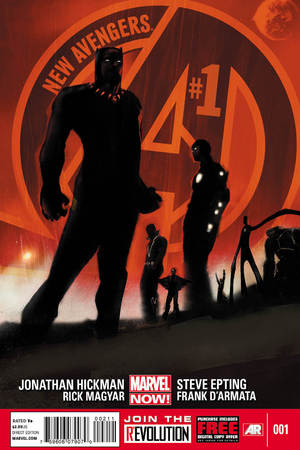 New Avengers #1, copertina di Jock