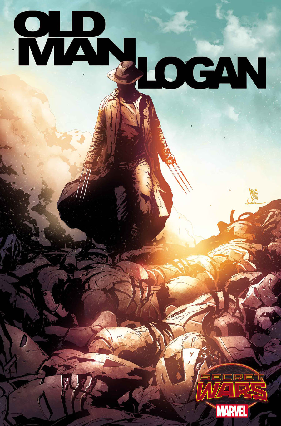 Old Man Logan #3, copertina di Andrea Sorrentino