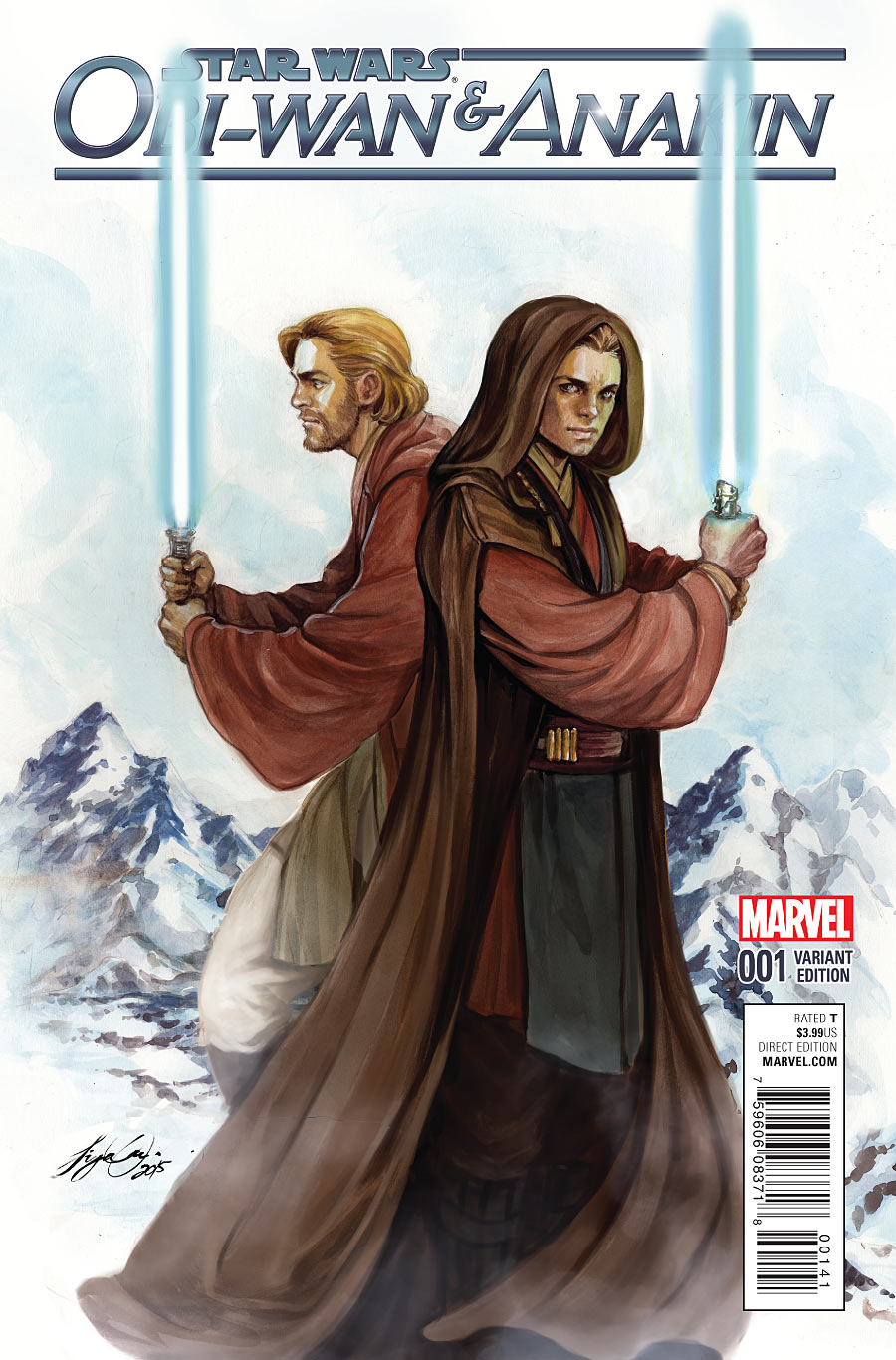 Obi-Wan and Anakin #1, variant cover di Siya Oum