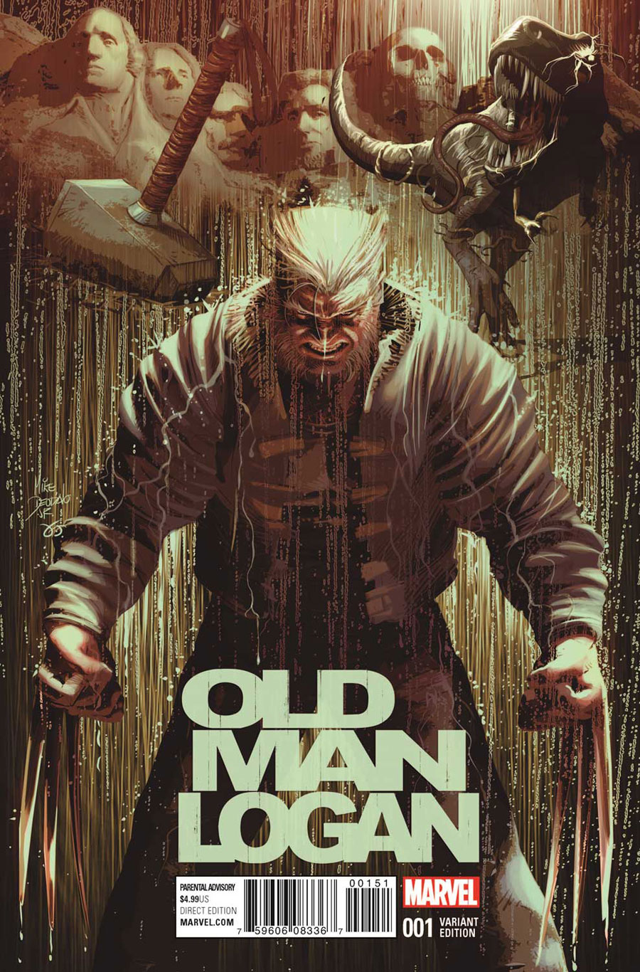 Old Man Logan #1, variant cover di Mike Deodato Jr