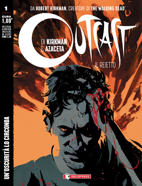 Outcast - Il Reietto 1, copertina di Paul Azaceta