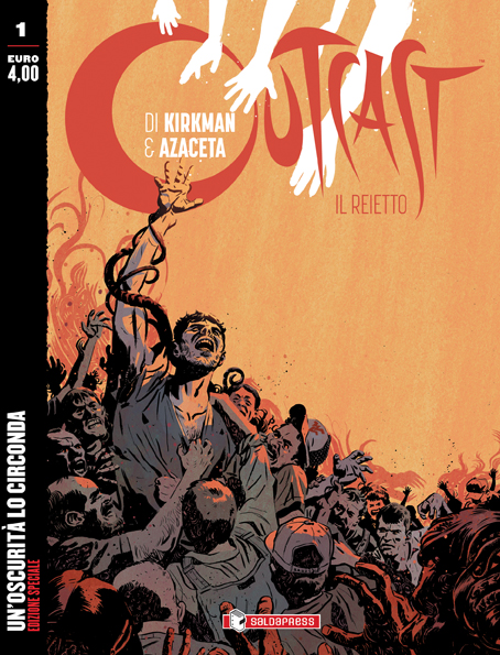 Outcast - Il Reietto 1, variant cover di Paul Azaceta