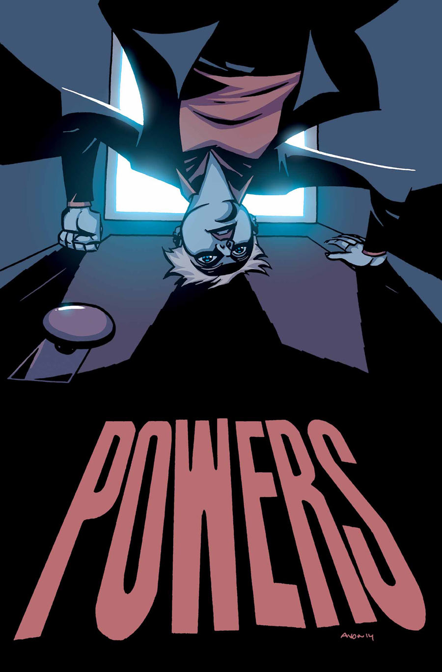 Powers #5, copertina di Michael Avon Oeming