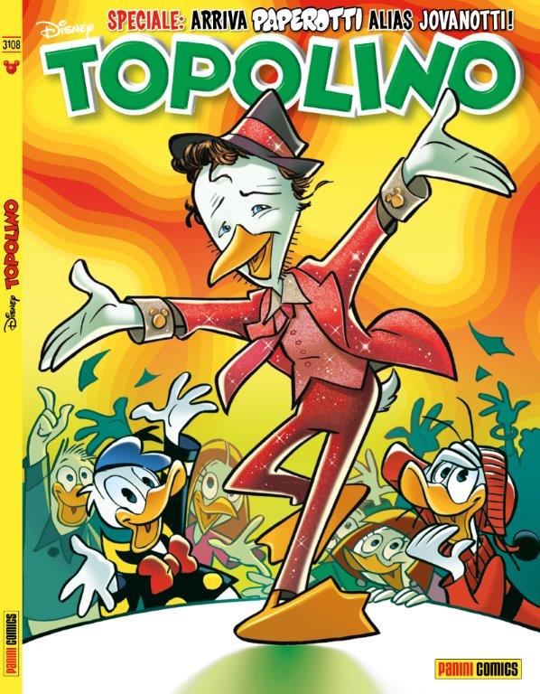 Topolino 3108, copertina