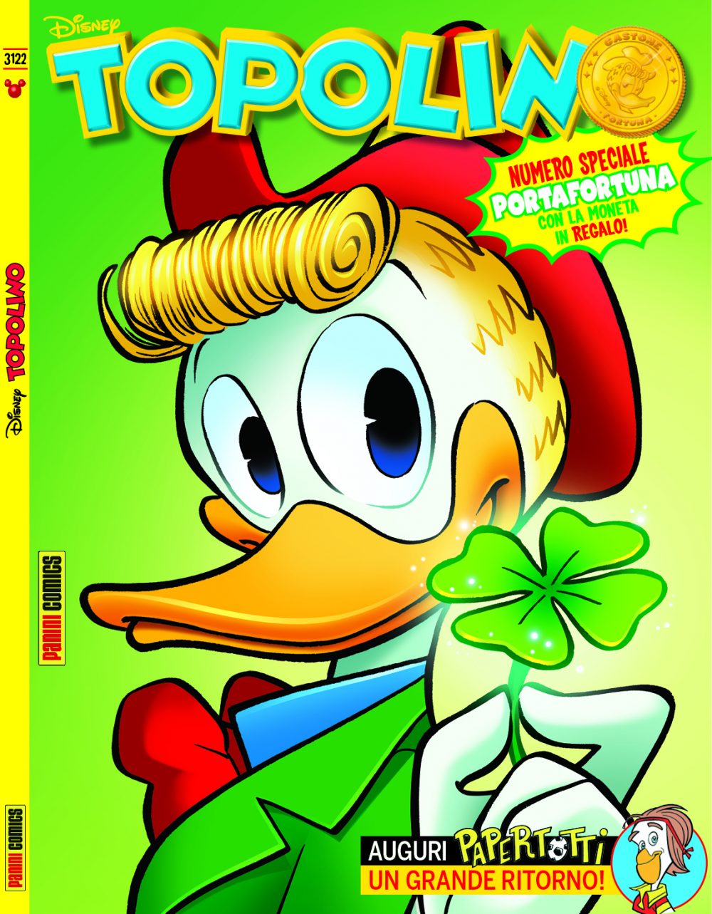 Topolino 3122, copertina