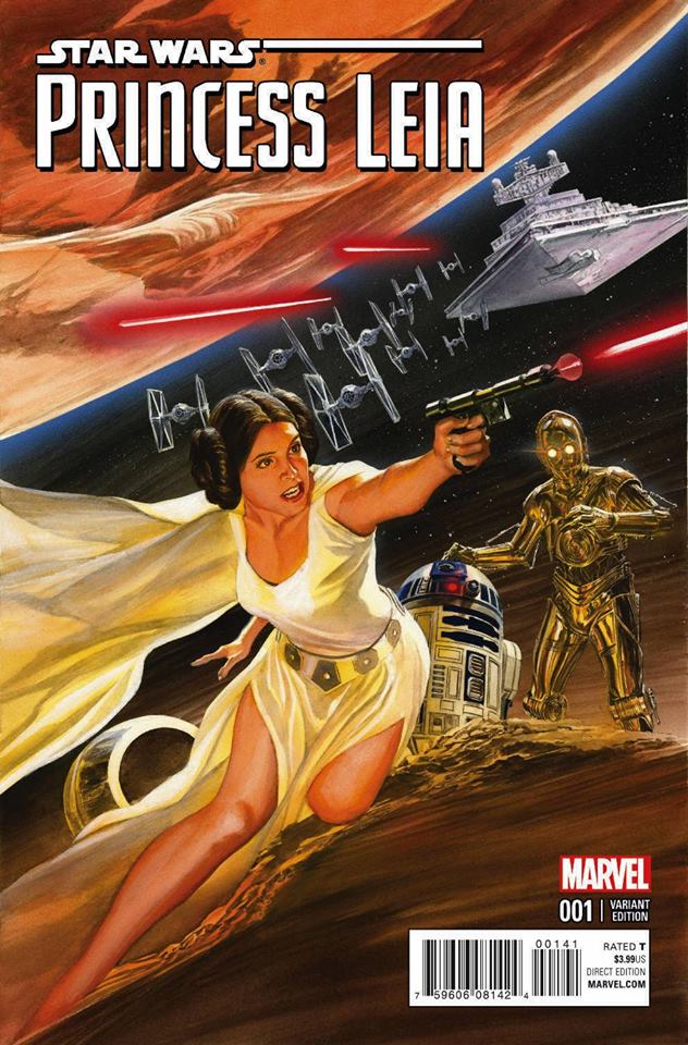 Princess Leia #1, variant cover di Alex Ross