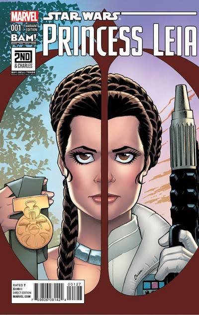 Princess Leia #1, variant cover di Amanda Conner