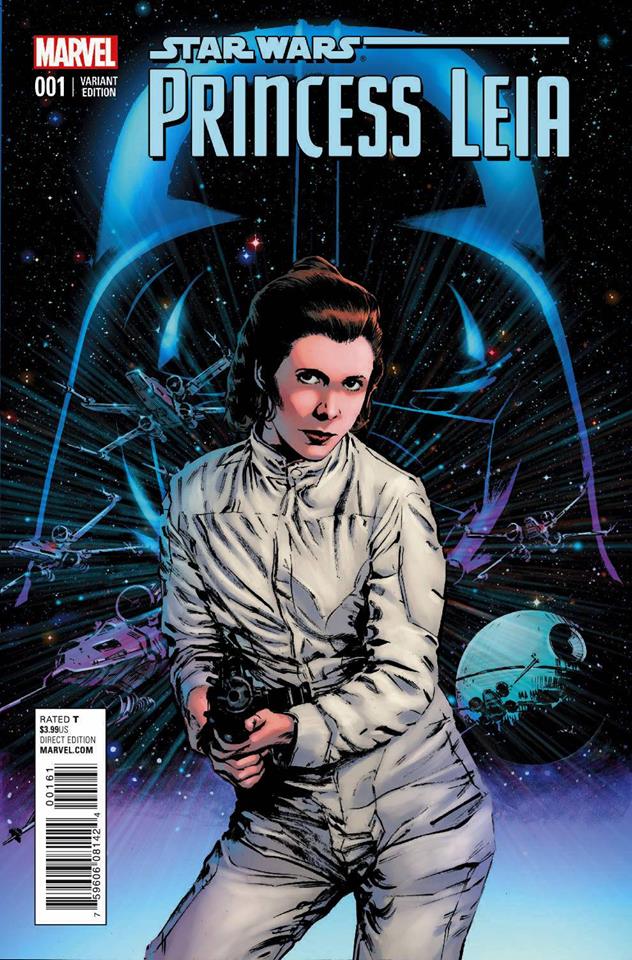 Princess Leia #1, variant cover di Butch Guice