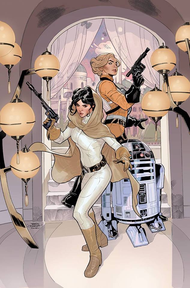 Princess Leia #2, copertina di Terry Dodson