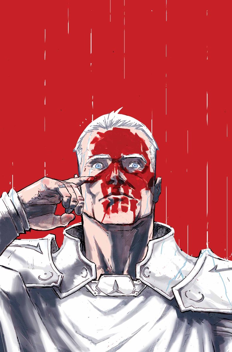 Red Skull #03, copertina di Luca Pizzarri
