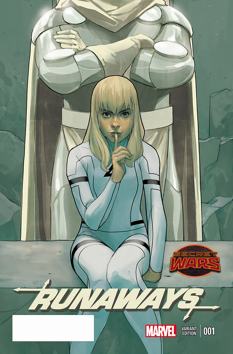 Runaways #1, cover variant di Noto