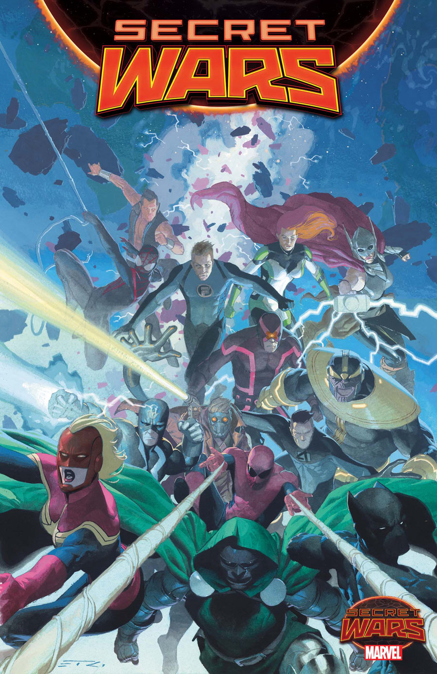 Secret Wars #1, variant cover di Esad Ribic