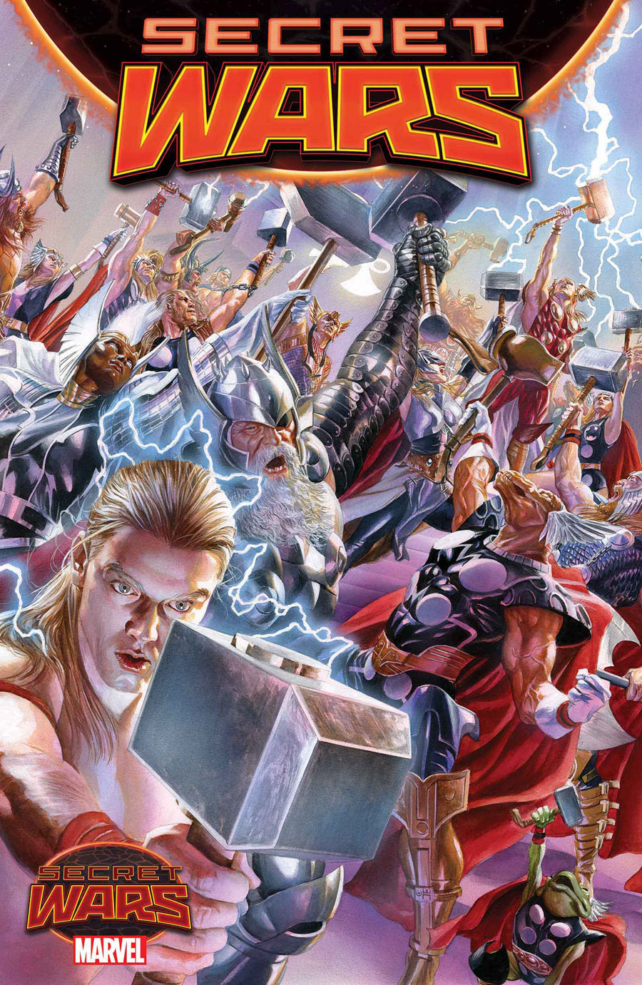 Secret Wars #2, copertina di Alex Ross