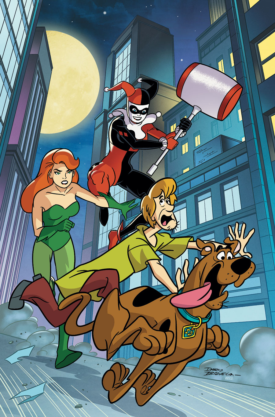 Scooby-Doo Team-Up #12, copertina di Dario Brizuela