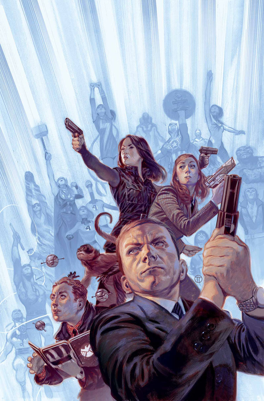 S.H.I.E.L.D. #1, copertina di Julian Totino Tedesco