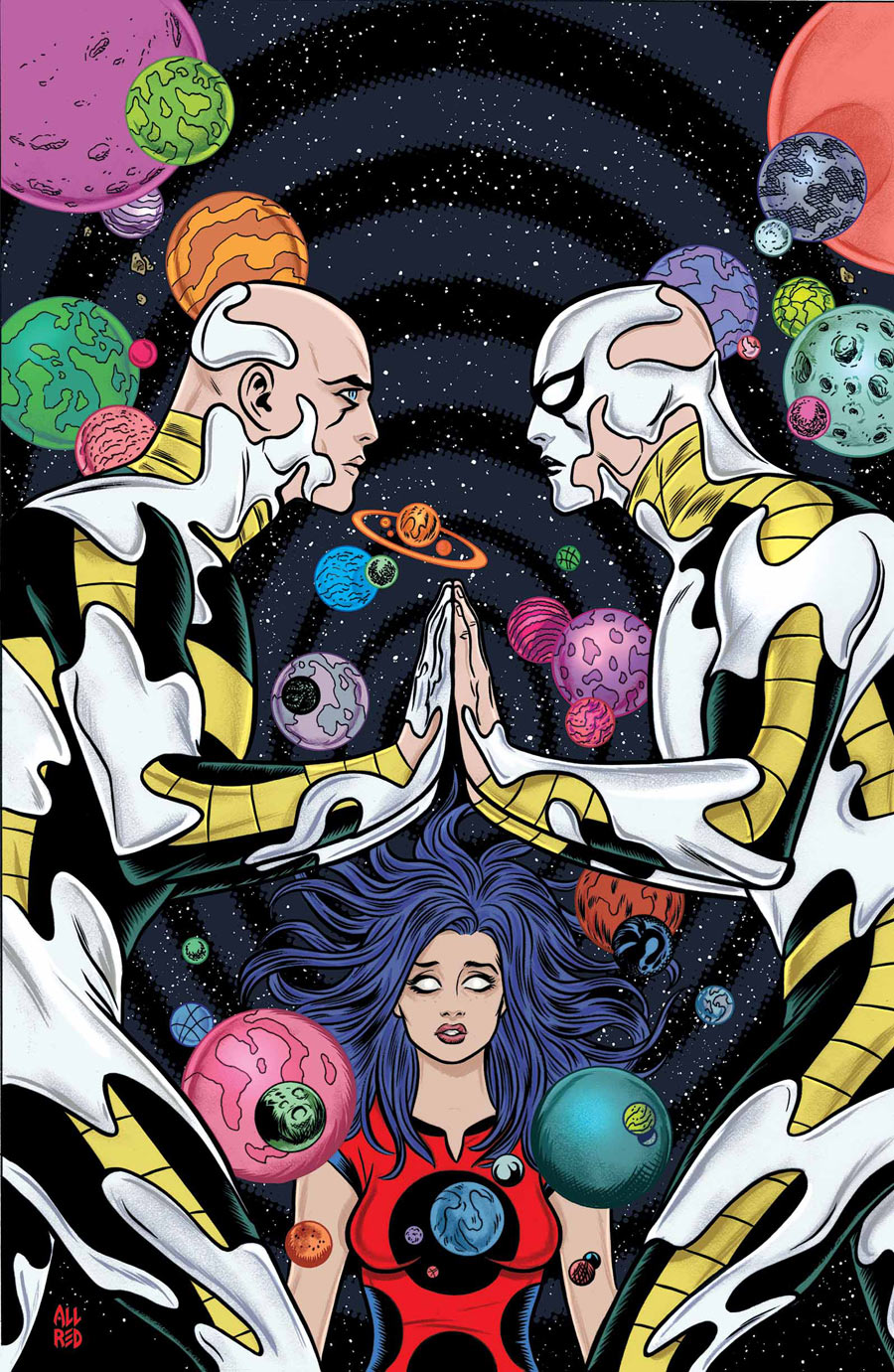 Silver Surfer #15, copertina di Mike Allred