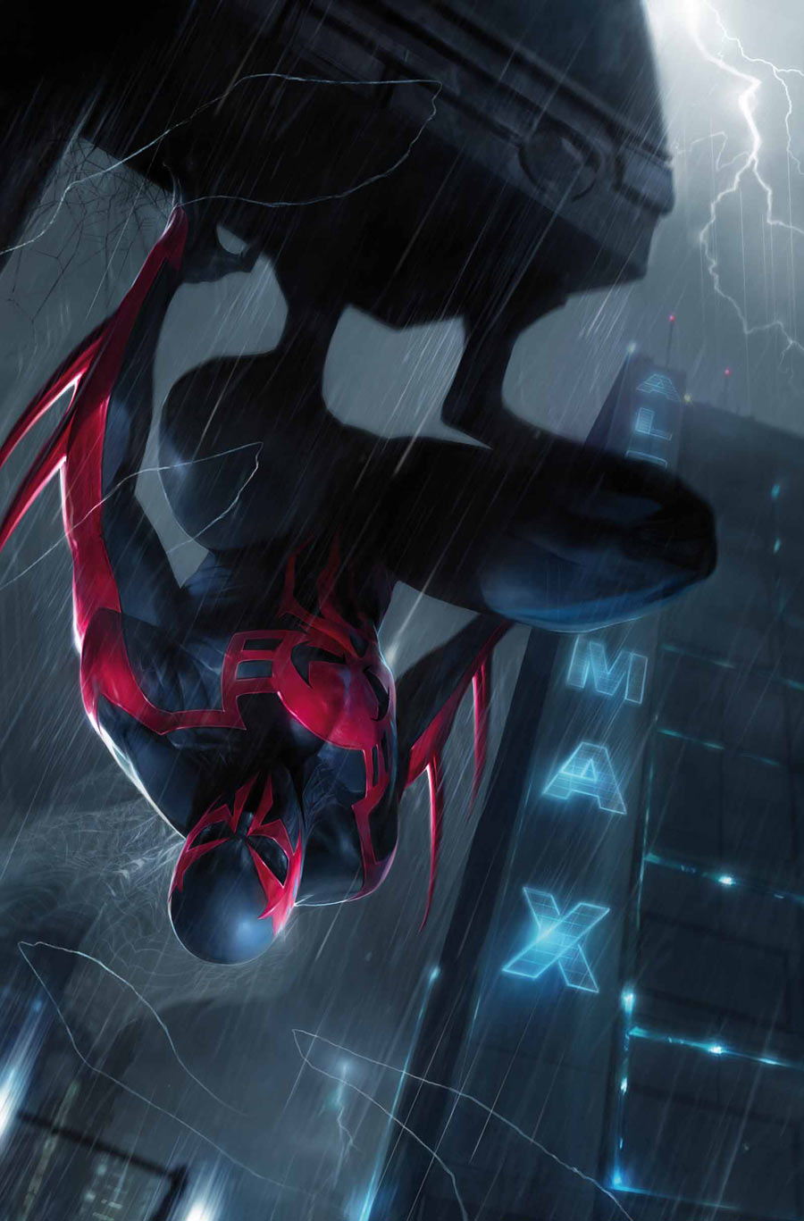 Spider-Man 2099 #11, copertina di Francesco Mattina